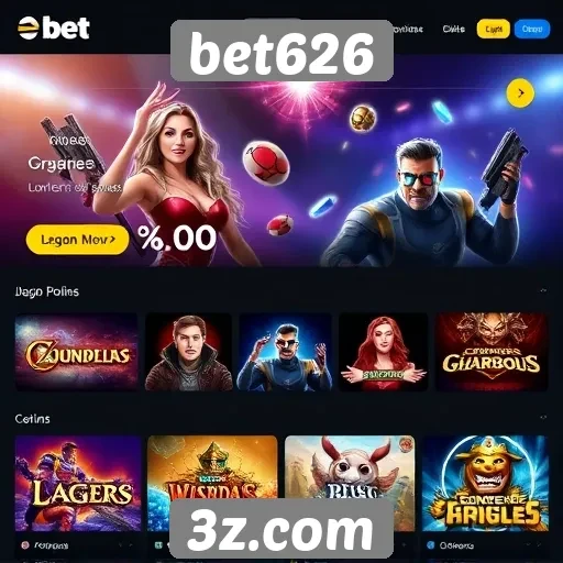 Oferta de jogos populares no bet626